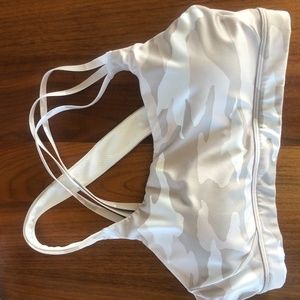Athleta camo sports bra